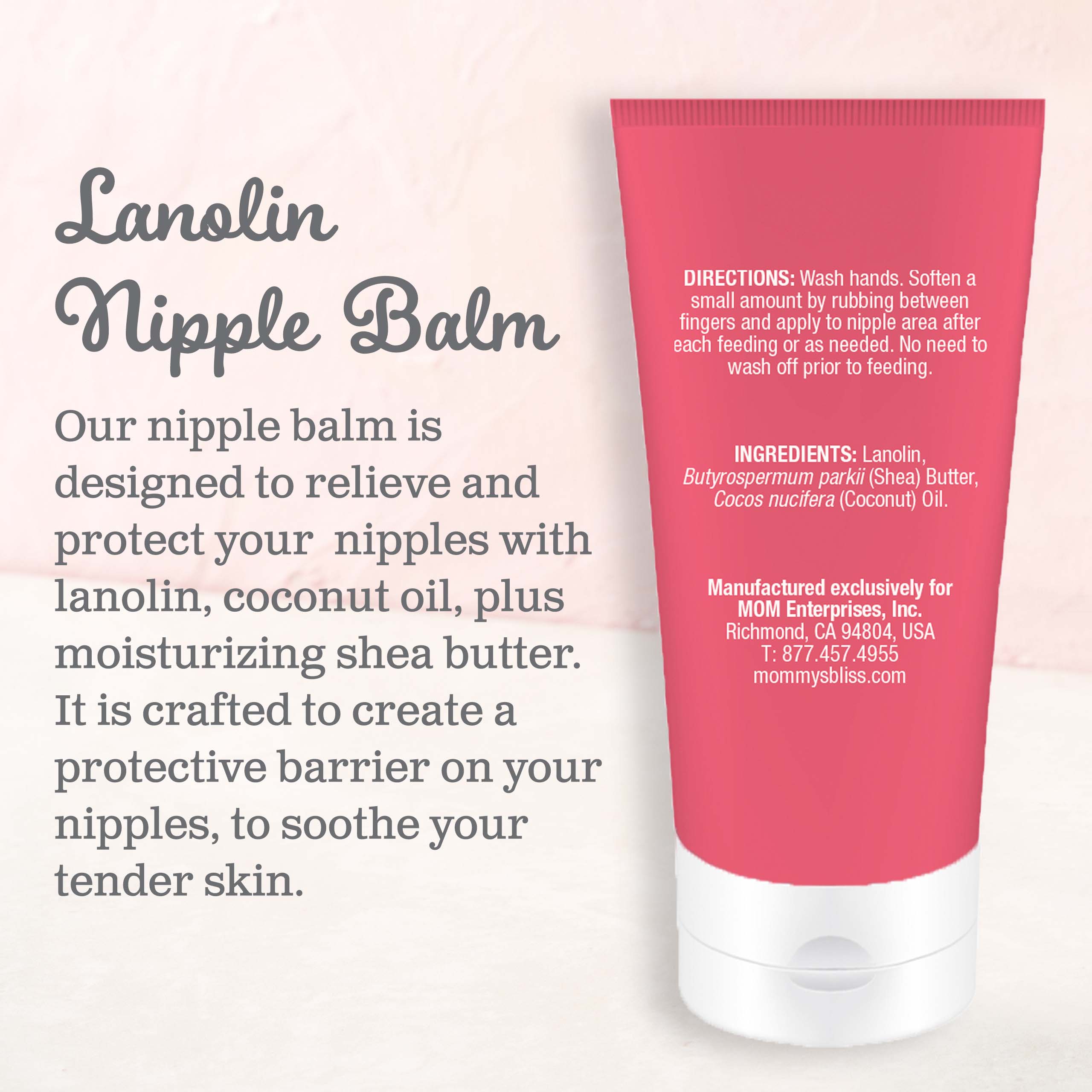 Lanolin Nipple Balm and its description 