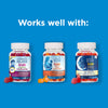 Kids gummies in 3 bottles