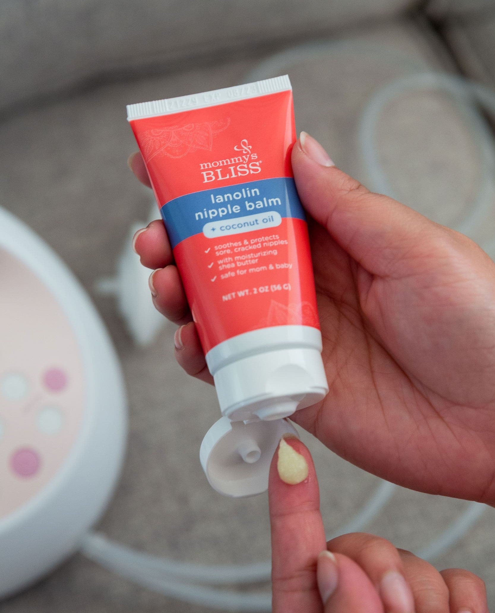 Lanolin Nipple Balm and its sample formula