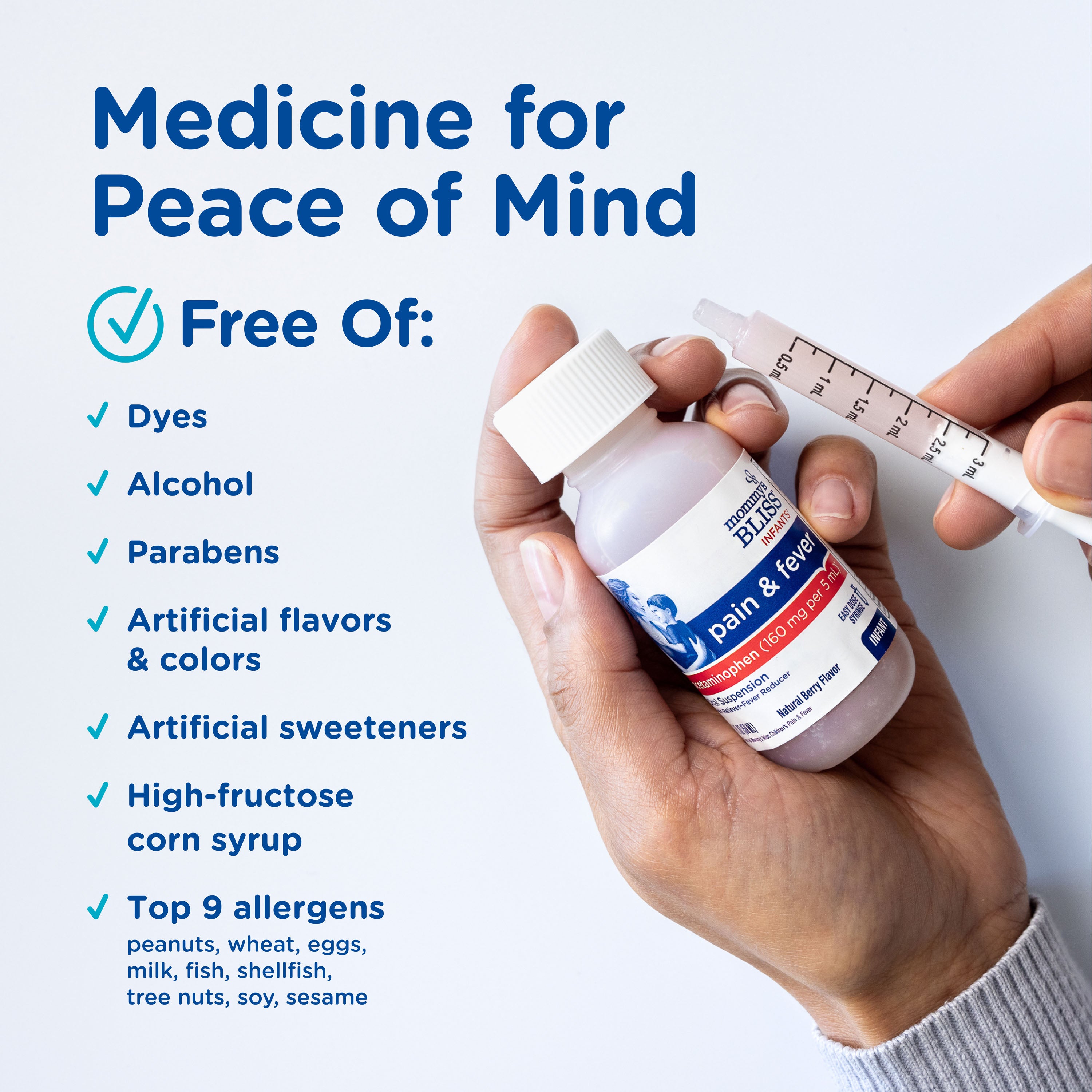 Infant Acetaminophen: Pain & Fever Reducer - 2oz