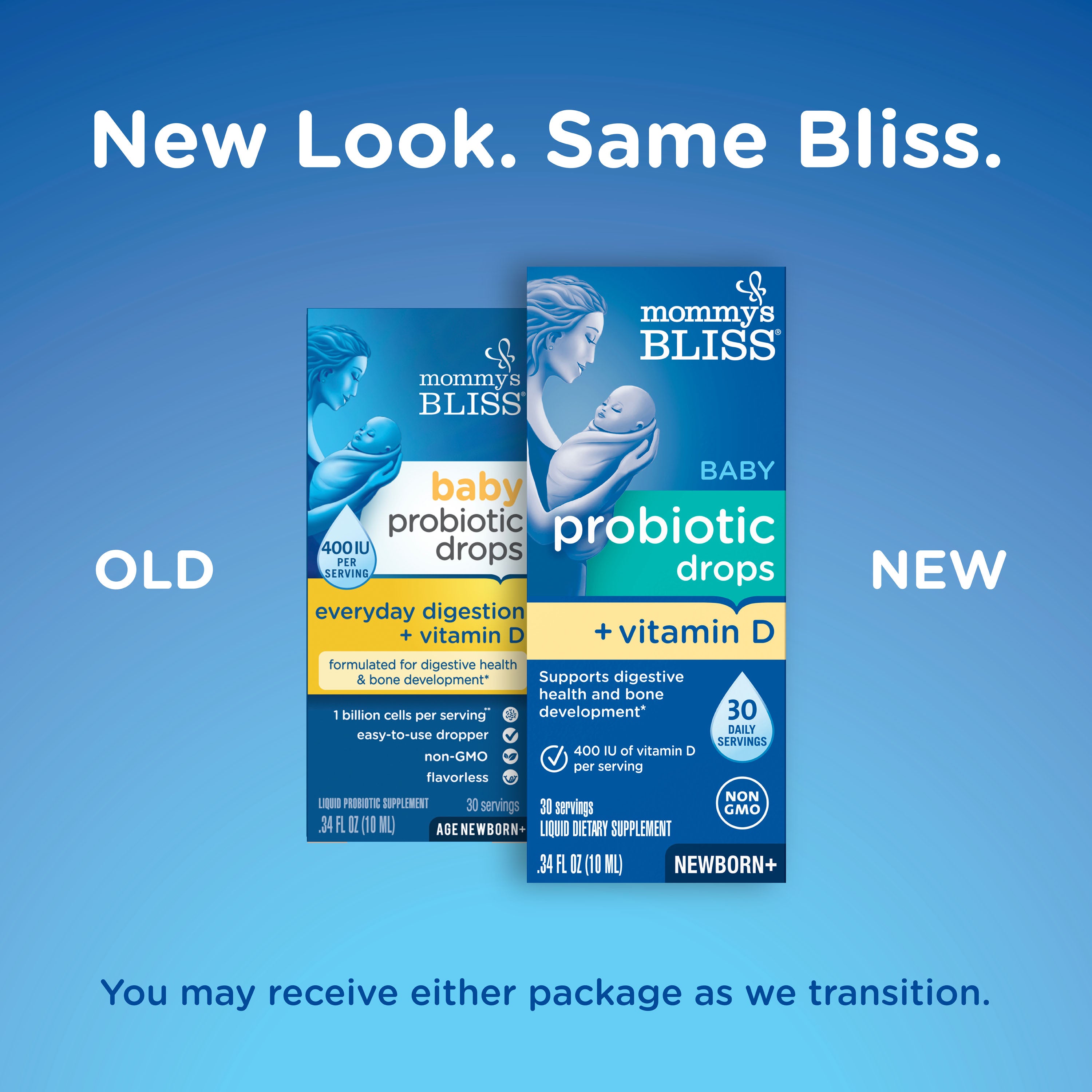 Probiotic Drops + Vitamin D