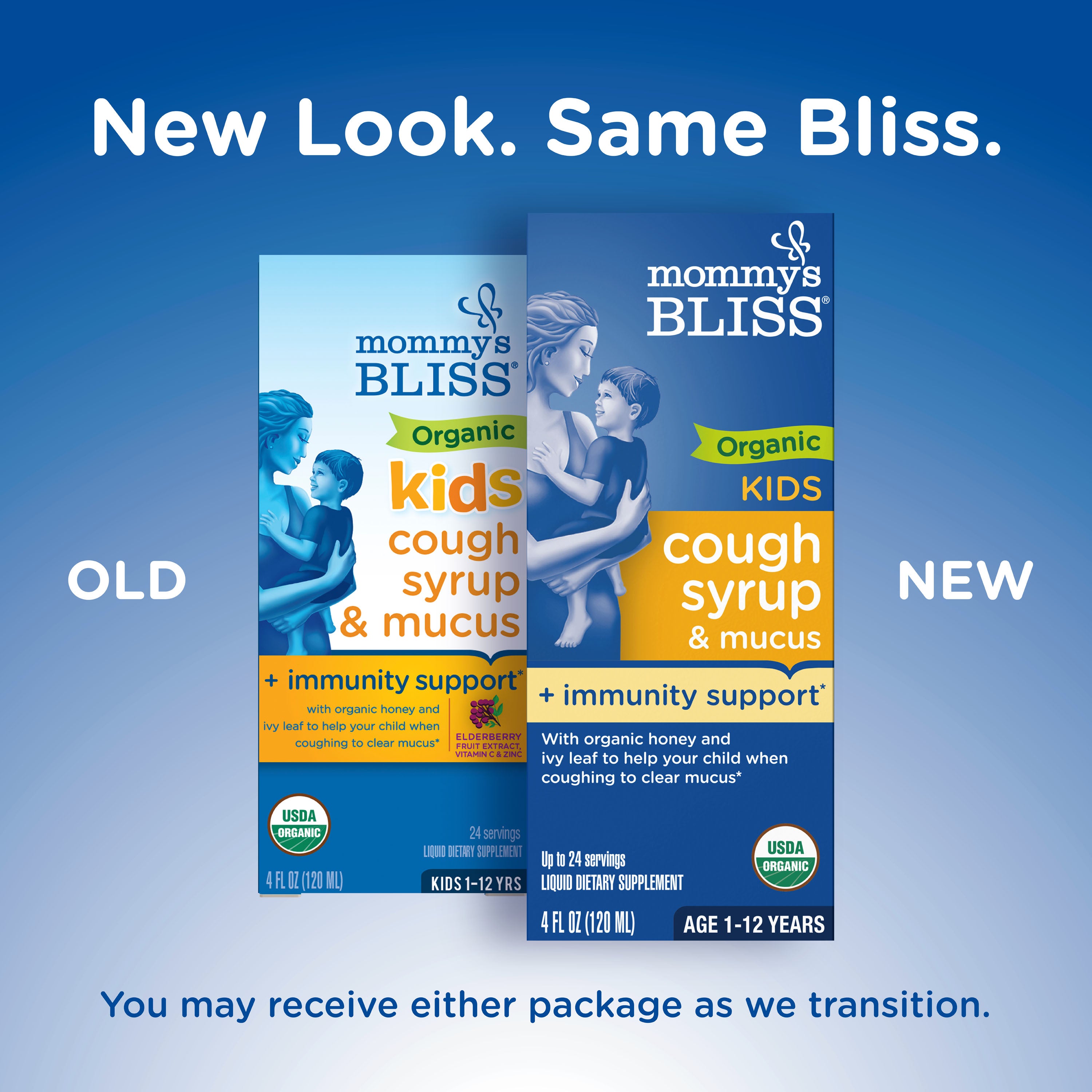 Organic Kids Cough Syrup + Immunity Support