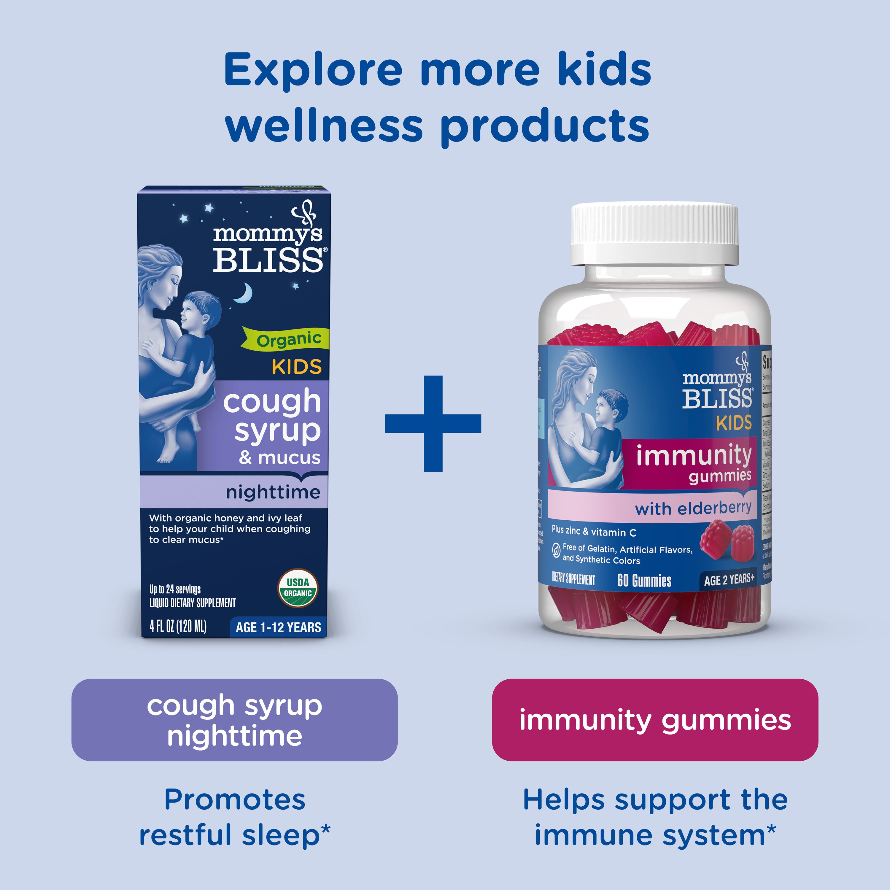Organic Kids Cough Syrup + Immunity Support