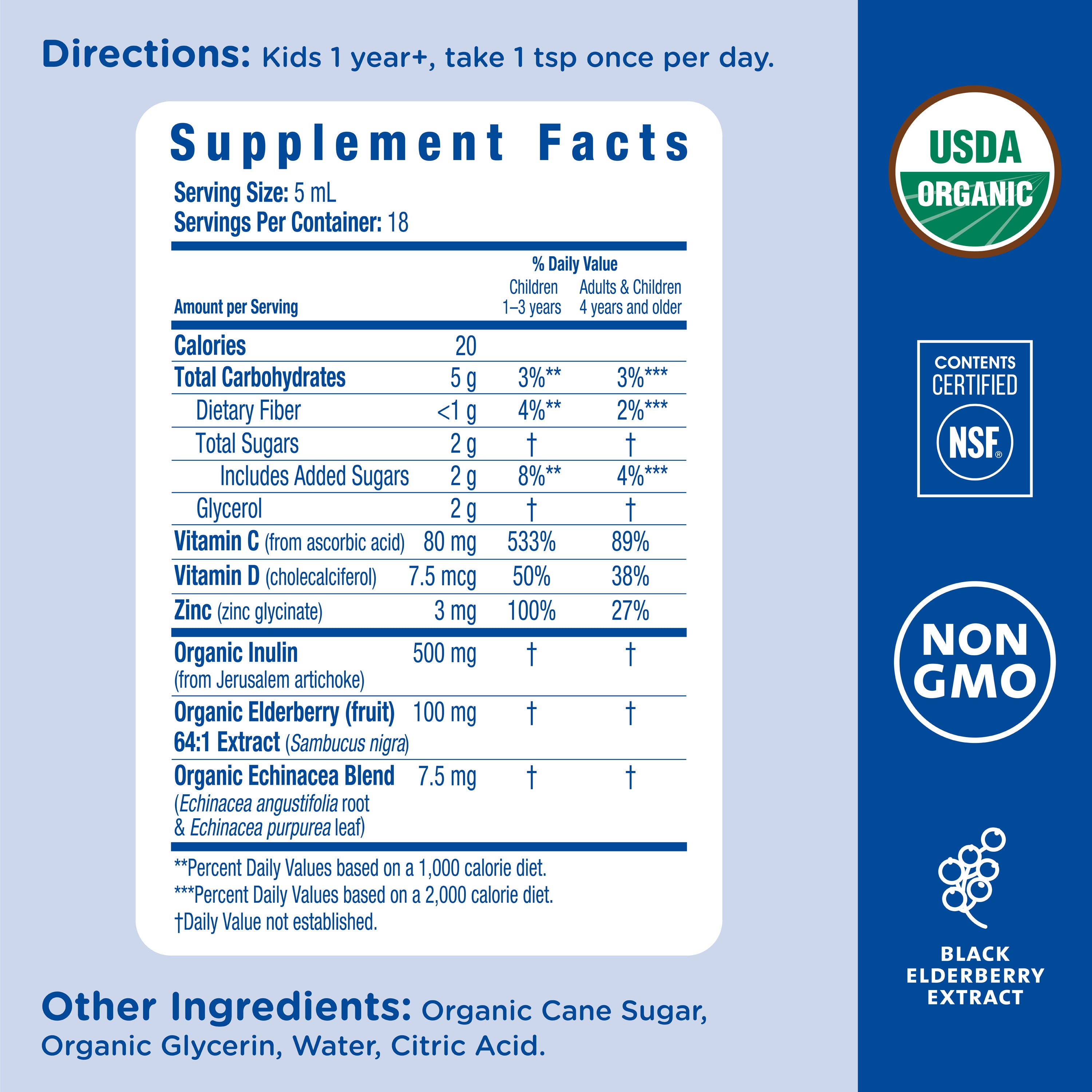 Organic Kids Immunity Syrup