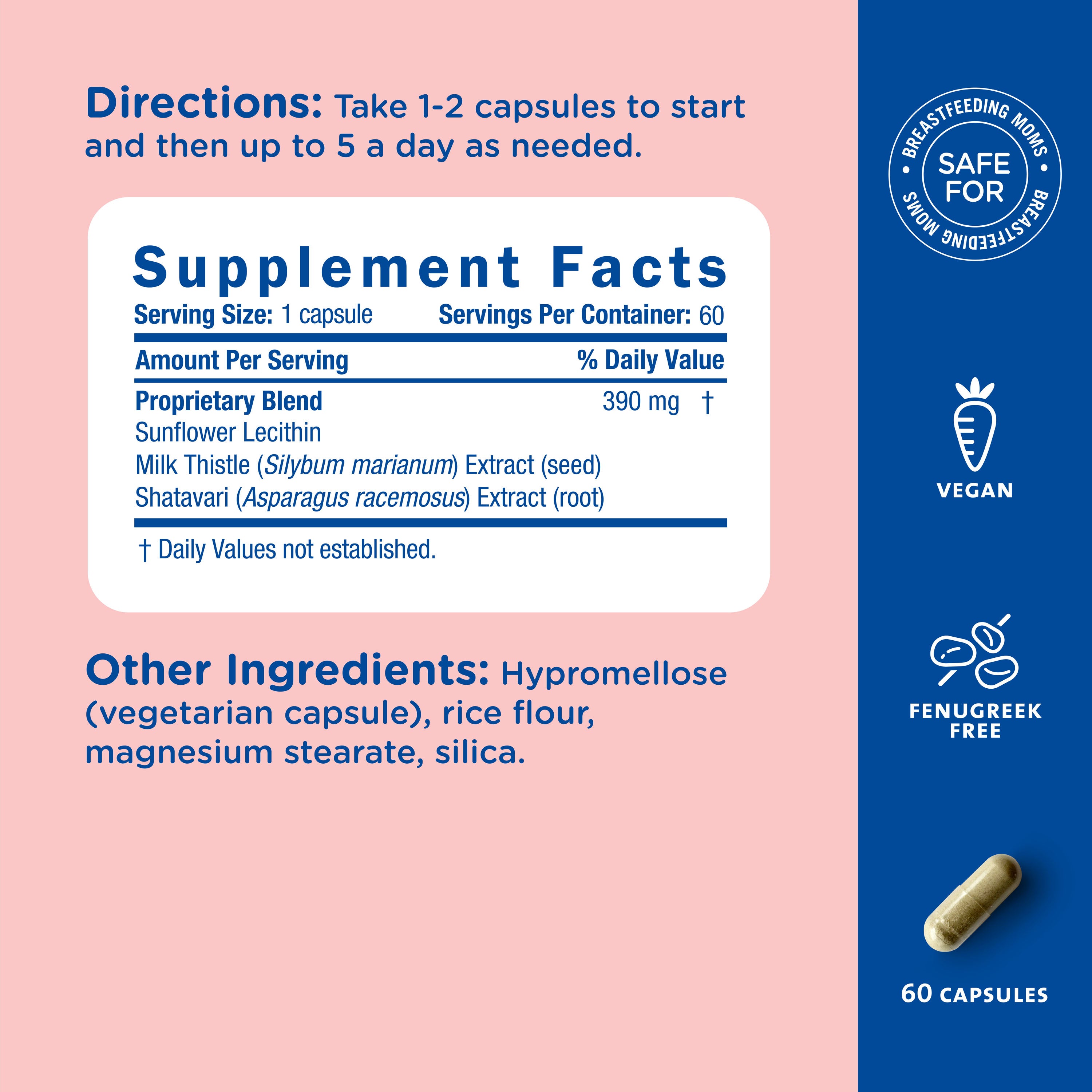 Lactation Support - Fenugreek-Free