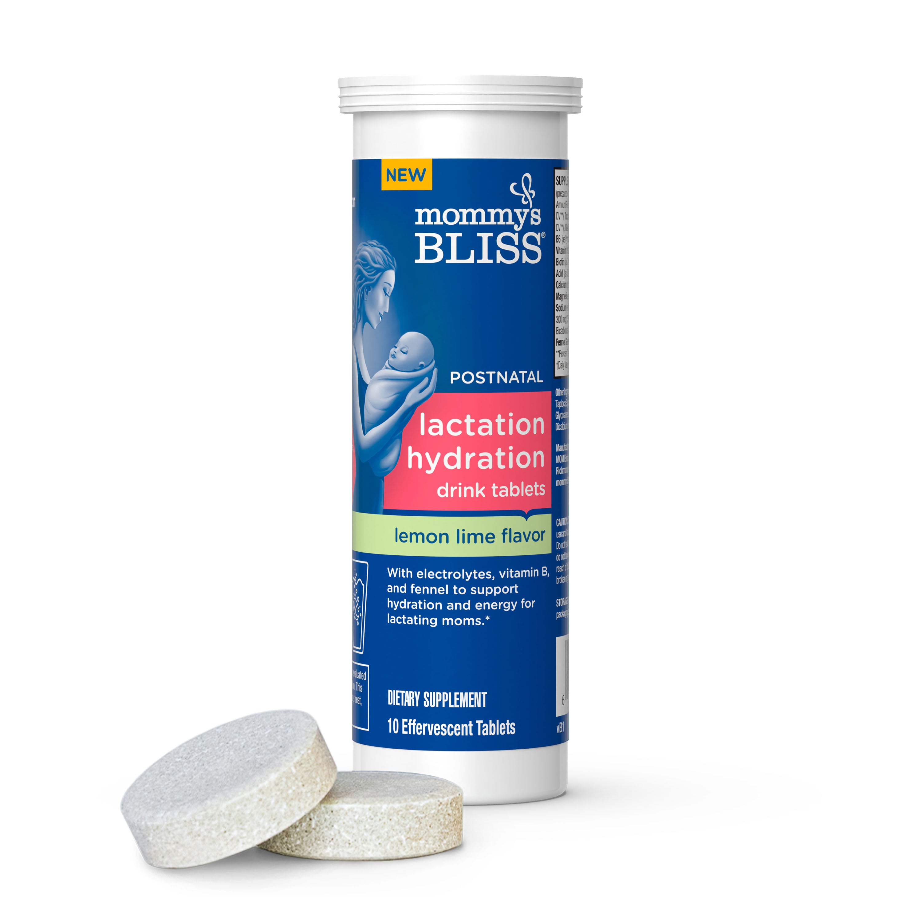 Lactation Hydration Drink Tablets - Lemon Lime