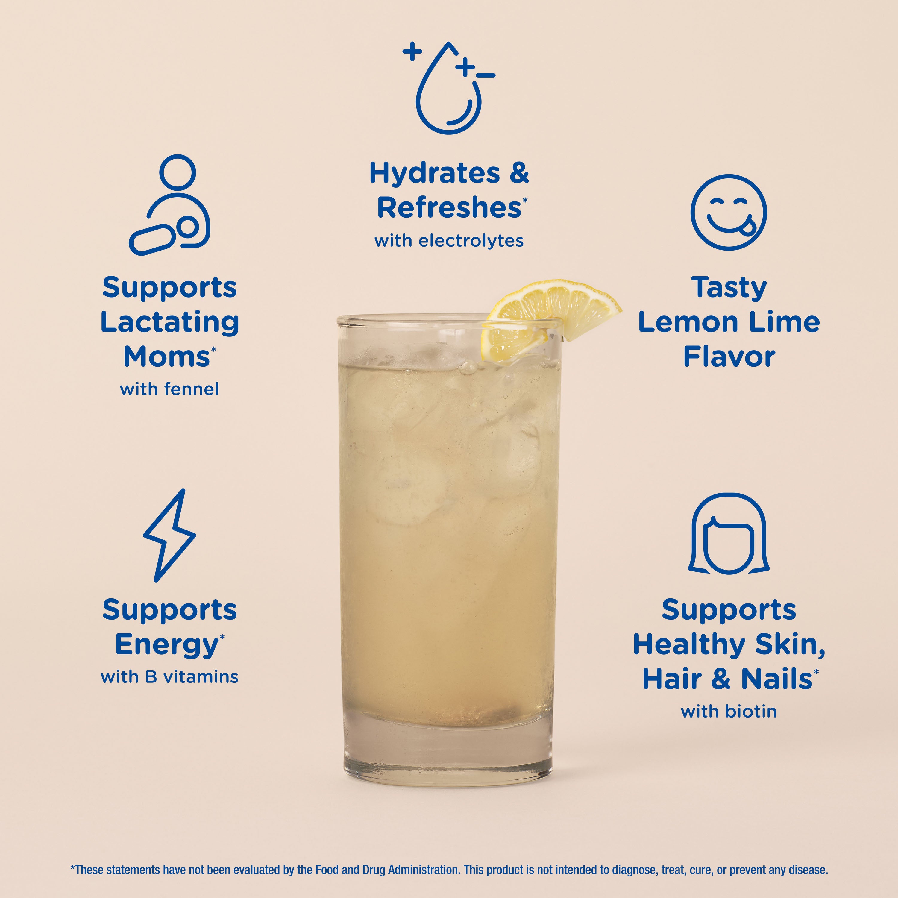 Lactation Hydration Drink Tablets - Lemon Lime