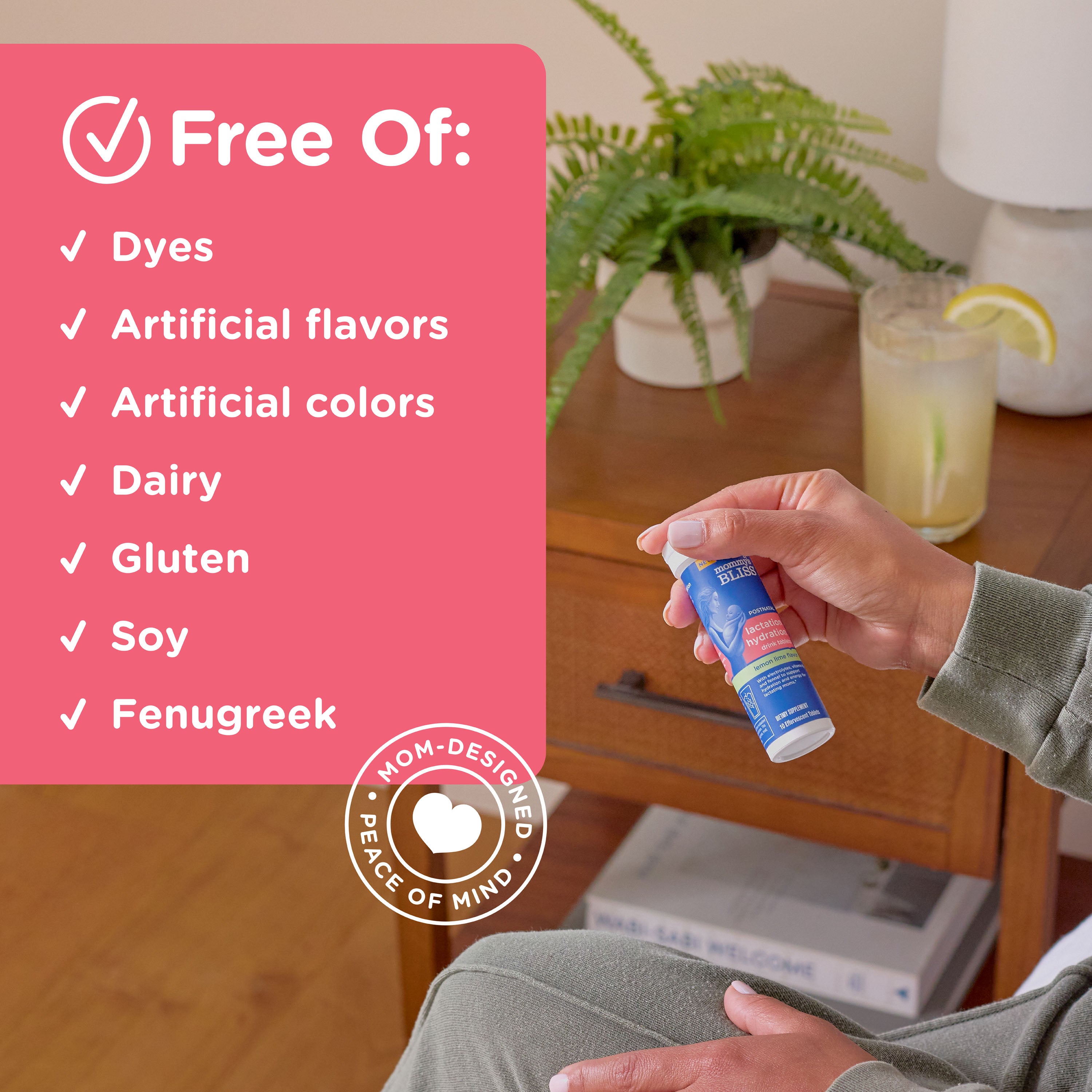 Lactation Hydration Drink Tablets - Lemon Lime