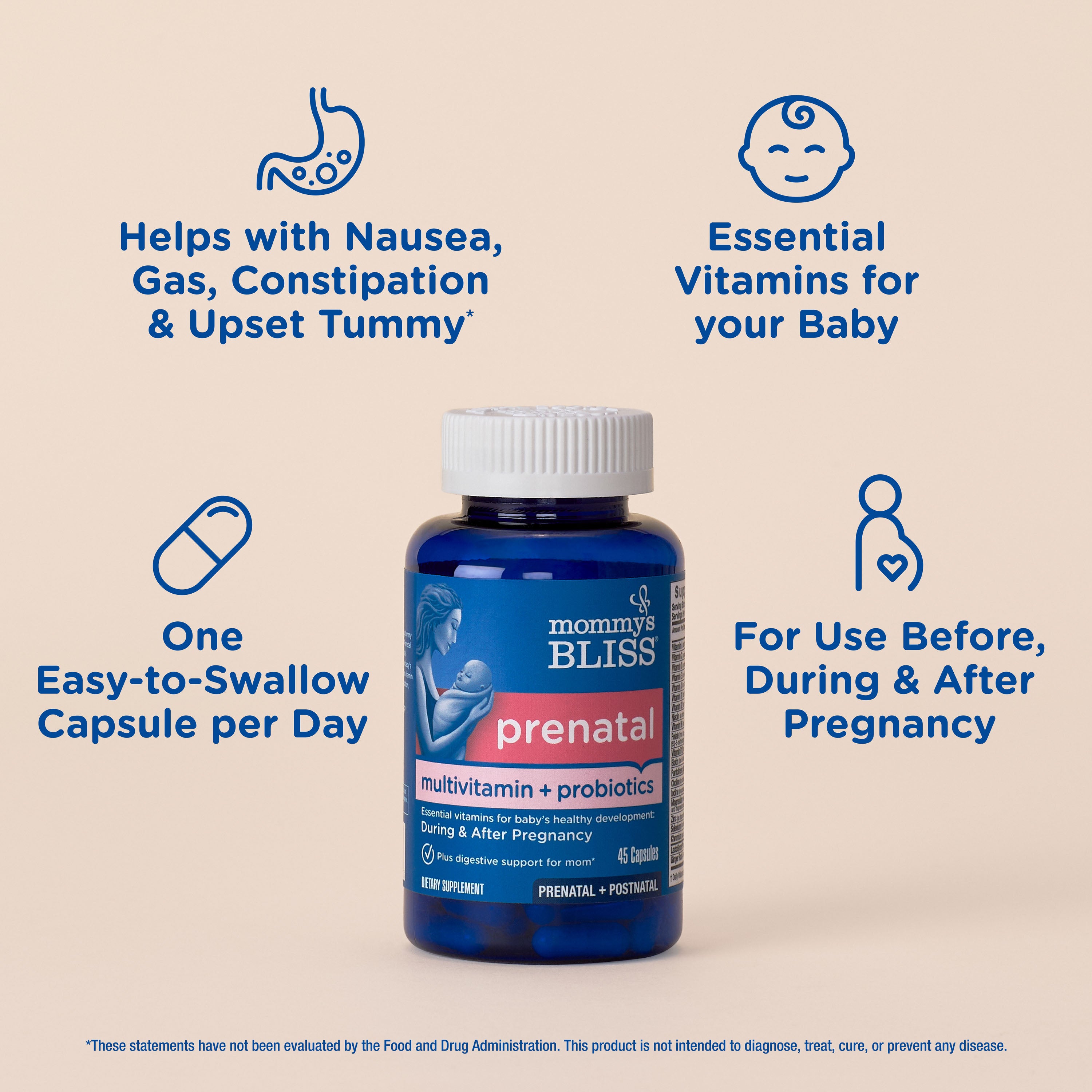 Prenatal Multivitamin + Probiotics