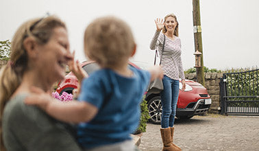 Emotionally Preparing to Leave Baby for the First Time