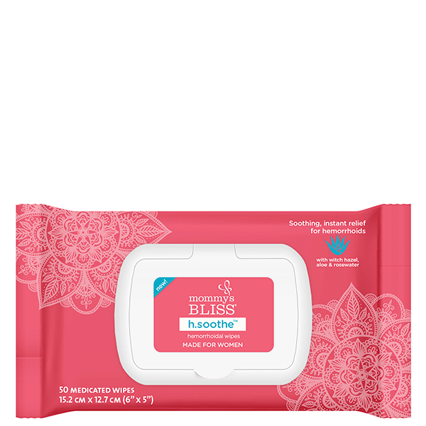 H. Soothe Hemorrhoidal Wipes actual product